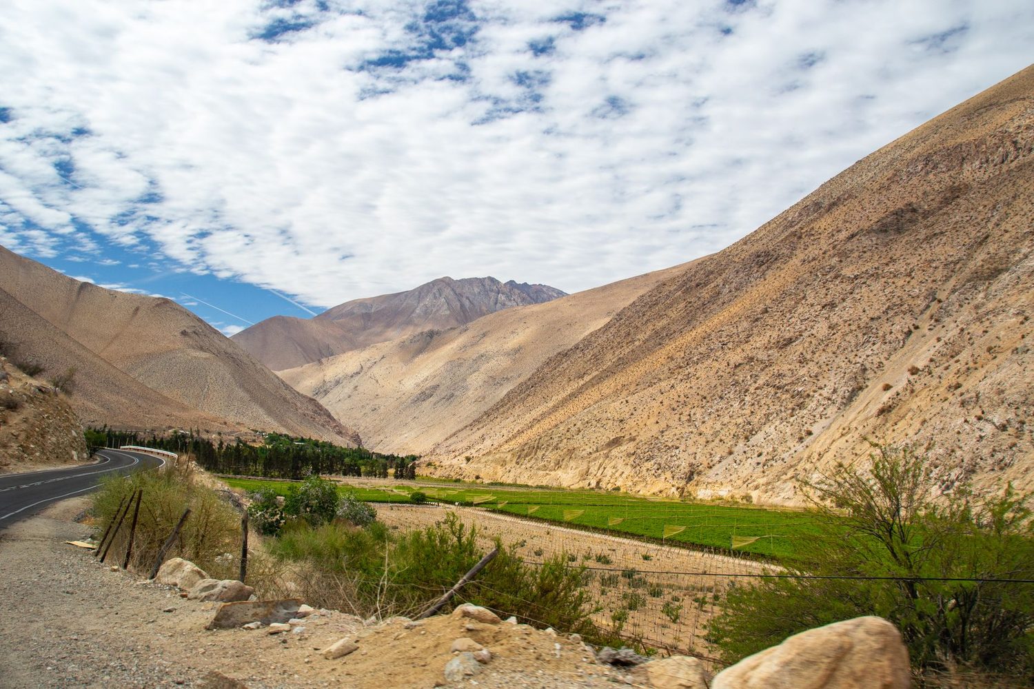 Paisaje del Valle de Elqui, imagen referencial del destino